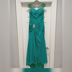 Wedding / prom silk dress